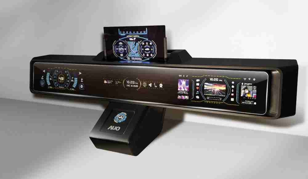 EBpayMicro LED沉浸式车舱显示方案结合 可卷式、、可伸缩的Micro LED应用并可呈现不同的质感纹路，，，，展现人性化设计